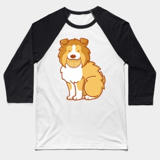 Sheltie and Waffle Baseball T-Shirt